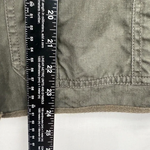 J. Crew Women Field Jacket Size M Petite Olive Relaxed Boyfriend Utility Outdoor - Picture 9 of 13